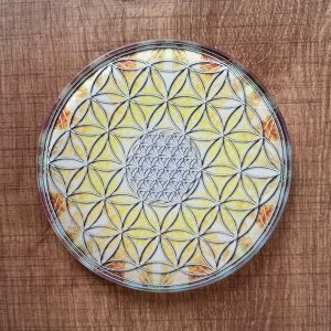 Fleur de vie chakra du plexus solaire