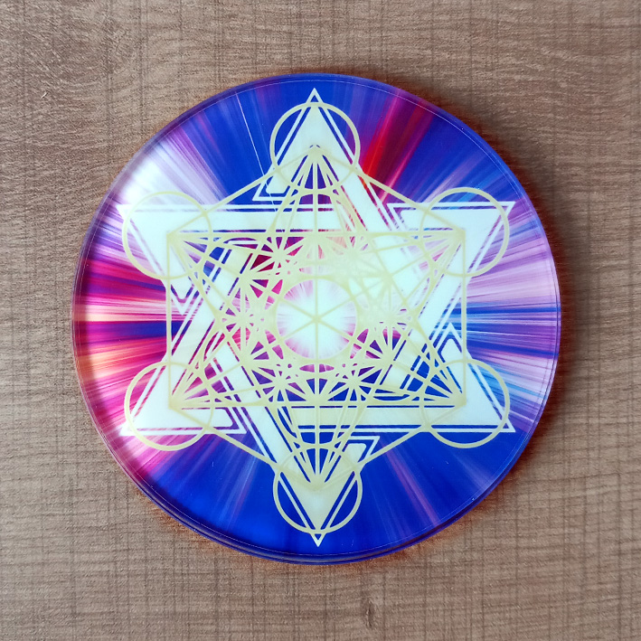 Metatron 03 stellaire violet